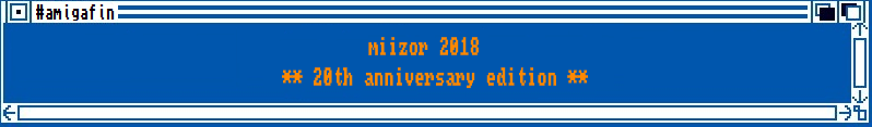 Miizor 2018 - 20th 
Anniversary Edition